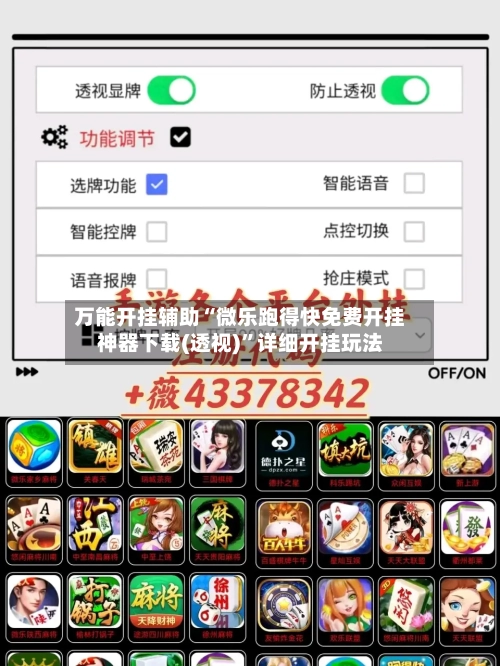 万能开挂辅助“微乐跑得快免费开挂神器下载(透视)”详细开挂玩法-第3张图片