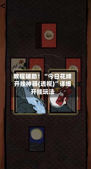 教程辅助！“今日花牌开挂神器(透视)”详细开挂玩法-第3张图片