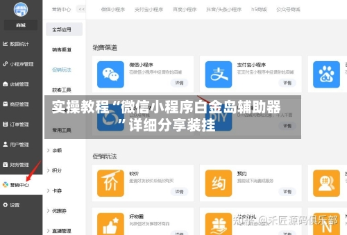 实操教程“微信小程序白金岛辅助器”详细分享装挂-第2张图片