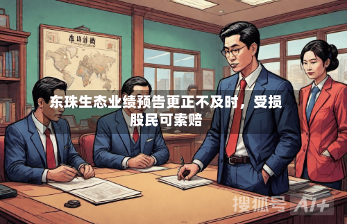 东珠生态业绩预告更正不及时，受损股民可索赔-第2张图片