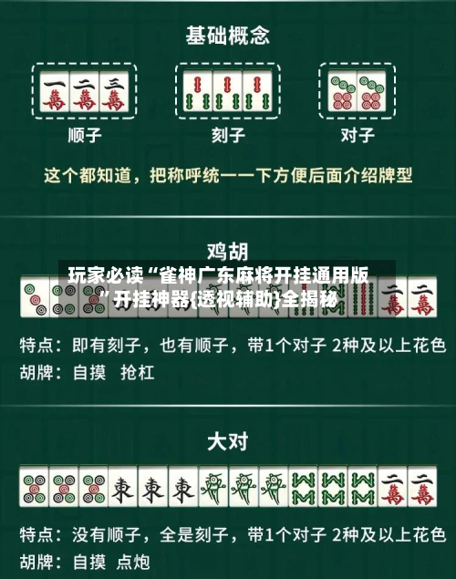 玩家必读“雀神广东麻将开挂通用版”开挂神器{透视辅助}全揭秘-第3张图片