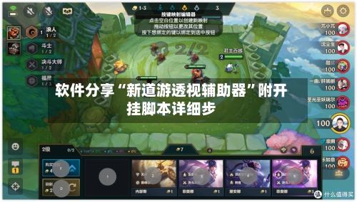 软件分享“新道游透视辅助器”附开挂脚本详细步-第2张图片