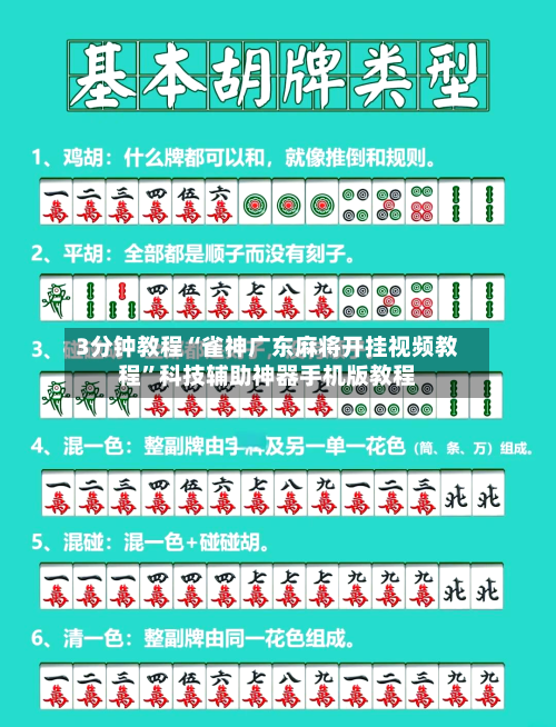 3分钟教程“雀神广东麻将开挂视频教程”科技辅助神器手机版教程-第3张图片