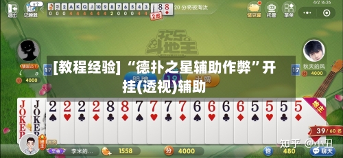 [教程经验] “德扑之星辅助作弊”开挂(透视)辅助-第2张图片