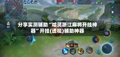 分享实测辅助“哈灵浙江麻将开挂神器”开挂(透视)辅助神器-第2张图片