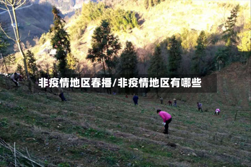 非疫情地区春播/非疫情地区有哪些