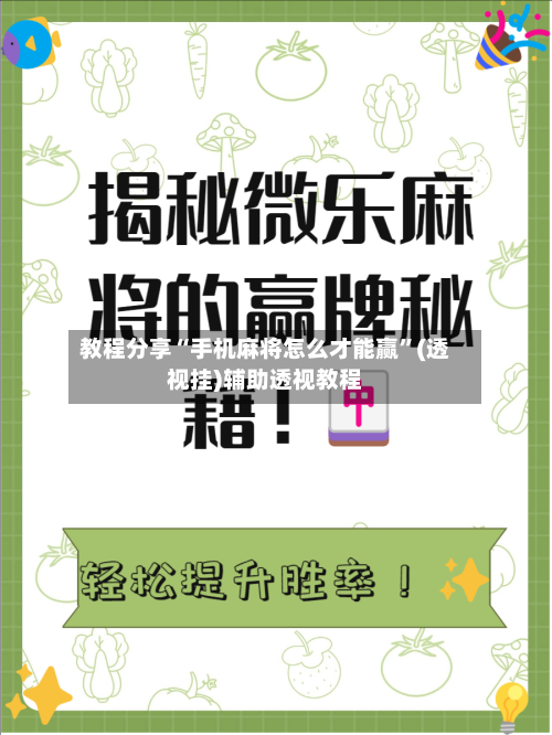 教程分享“手机麻将怎么才能赢”(透视挂)辅助透视教程-第2张图片