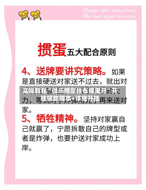 实操教程“微乐掼蛋挂在哪里开”开挂辅助脚本+详细开挂-第2张图片