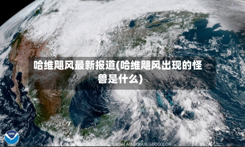 哈维飓风最新报道(哈维飓风出现的怪兽是什么)