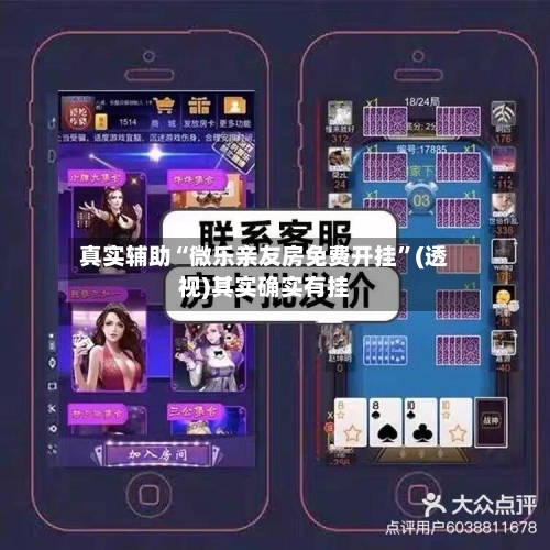 真实辅助“微乐亲友房免费开挂	”(透视)其实确实有挂-第2张图片