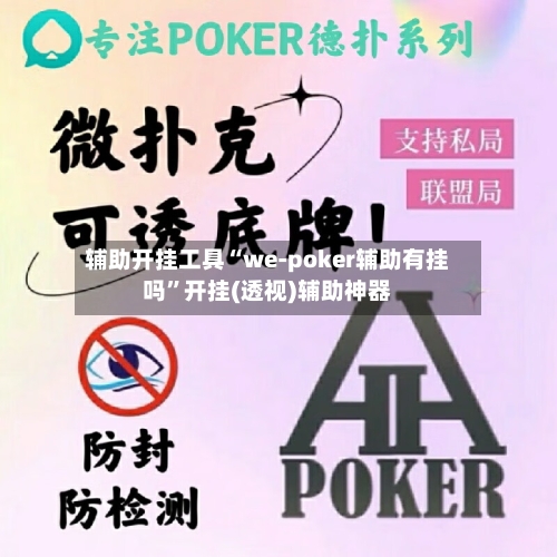 辅助开挂工具“we-poker辅助有挂吗”开挂(透视)辅助神器