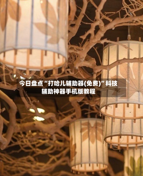 今日盘点“打哈儿辅助器(免费)”科技辅助神器手机版教程