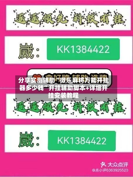 分享实测辅助“微乐麻将万能开挂器多少钱”开挂辅助脚本+详细开挂安装教程-第3张图片