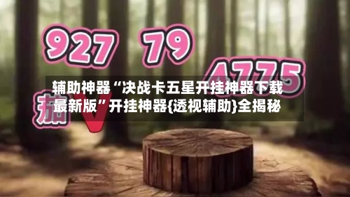 辅助神器“决战卡五星开挂神器下载最新版”开挂神器{透视辅助}全揭秘-第3张图片