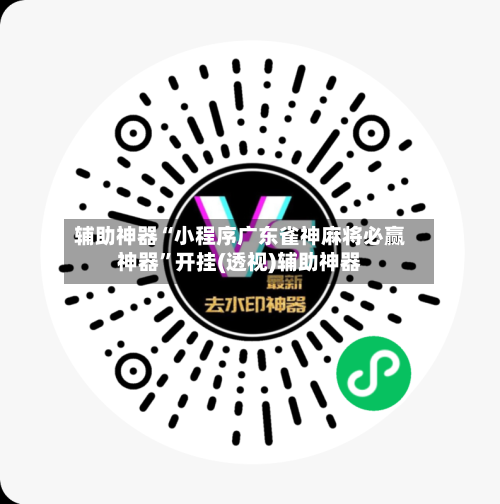 辅助神器“小程序广东雀神麻将必赢神器	”开挂(透视)辅助神器-第2张图片