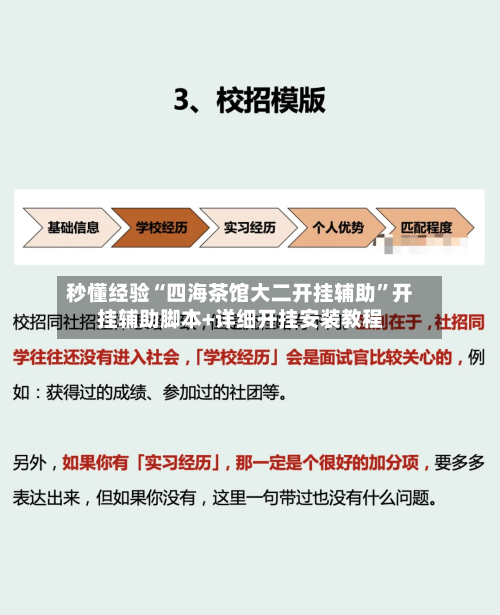 秒懂经验“四海茶馆大二开挂辅助”开挂辅助脚本+详细开挂安装教程-第3张图片