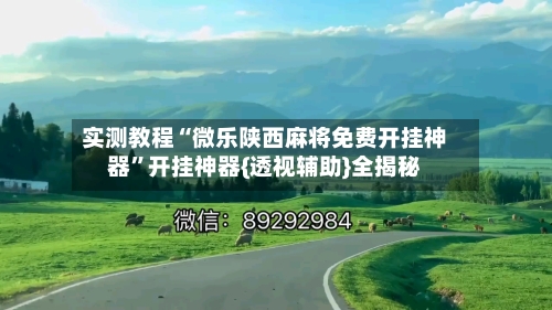 实测教程“微乐陕西麻将免费开挂神器”开挂神器{透视辅助}全揭秘