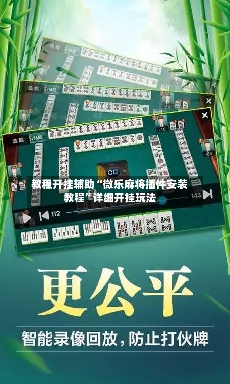教程开挂辅助“微乐麻将插件安装教程”详细开挂玩法-第2张图片