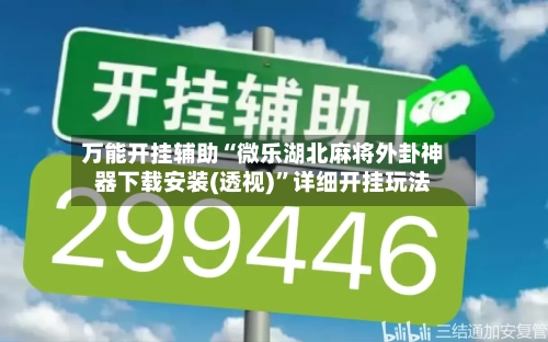 万能开挂辅助“微乐湖北麻将外卦神器下载安装(透视)”详细开挂玩法-第3张图片
