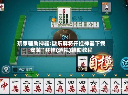 玩家辅助神器:微乐麻将开挂神器下载安装”开挂(透视)辅助教程-第3张图片