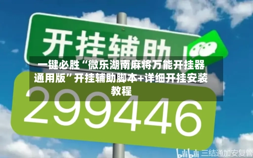 一键必胜“微乐湖南麻将万能开挂器通用版”开挂辅助脚本+详细开挂安装教程-第3张图片