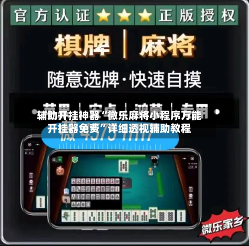 辅助开挂神器“微乐麻将小程序万能开挂器免费”详细透视辅助教程-第2张图片