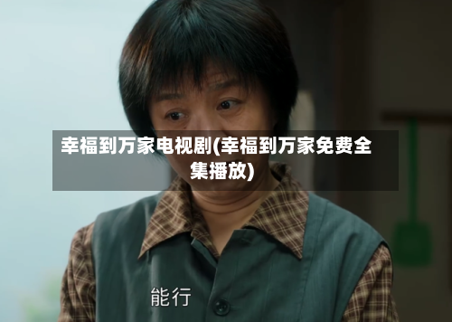 幸福到万家电视剧(幸福到万家免费全集播放)-第2张图片
