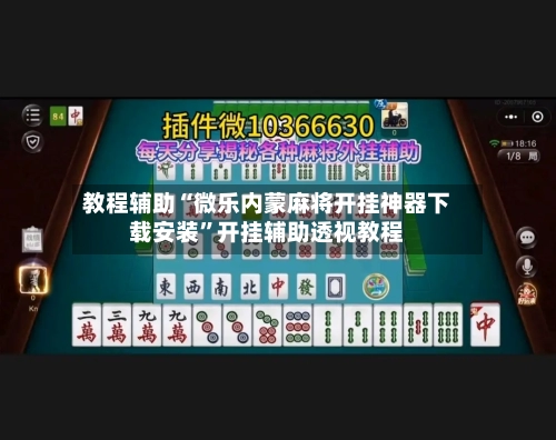 教程辅助“微乐内蒙麻将开挂神器下载安装	”开挂辅助透视教程-第2张图片