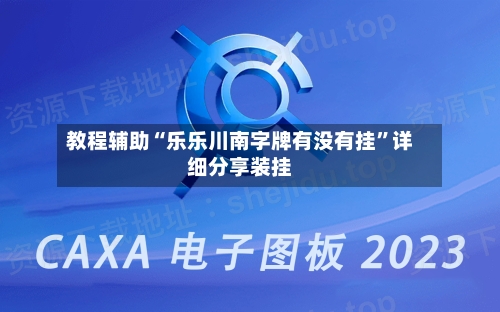教程辅助“乐乐川南字牌有没有挂”详细分享装挂-第3张图片
