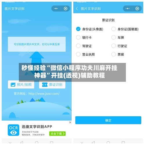秒懂经验“微信小程序功夫川麻开挂神器”开挂(透视)辅助教程-第2张图片