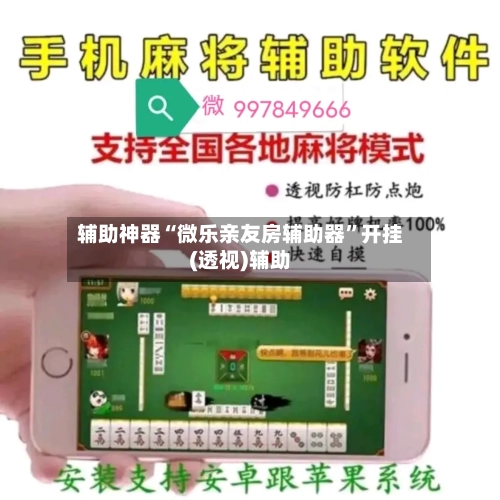 辅助神器“微乐亲友房辅助器”开挂(透视)辅助-第3张图片