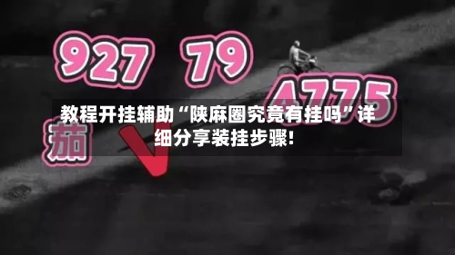 教程开挂辅助“陕麻圈究竟有挂吗”详细分享装挂步骤!-第2张图片