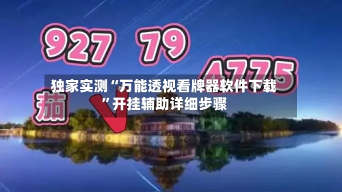 独家实测“万能透视看牌器软件下载”开挂辅助详细步骤-第2张图片