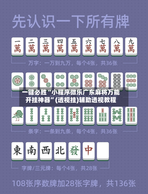 一键必胜“小程序微乐广东麻将万能开挂神器	”(透视挂)辅助透视教程-第3张图片
