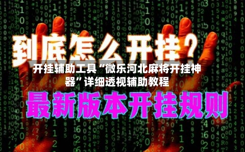 开挂辅助工具“微乐河北麻将开挂神器”详细透视辅助教程-第3张图片