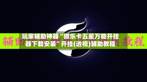 玩家辅助神器“微乐卡五星万能开挂器下载安装”开挂(透视)辅助教程-第2张图片