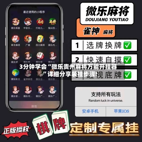 3分钟学会“微乐贵州麻将万能开挂器”详细分享装挂步骤!-第2张图片