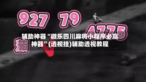 辅助神器“微乐四川麻将小程序必赢神器	”(透视挂)辅助透视教程-第2张图片