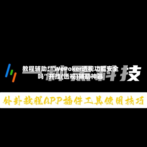 教程辅助!“WePoker透视功能安全吗”开挂(透视)辅助神器-第2张图片