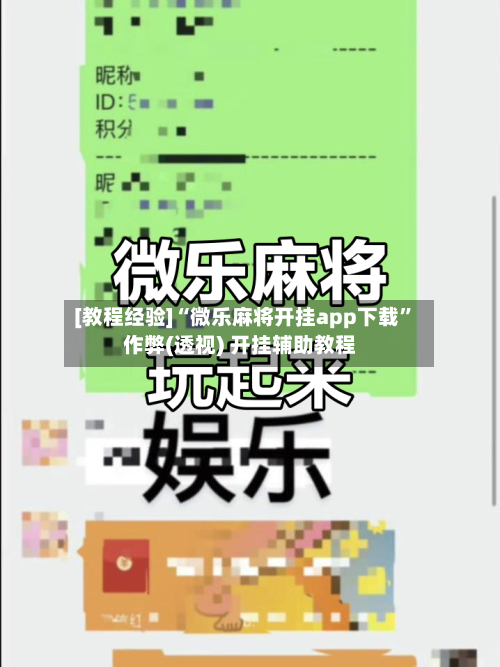[教程经验]“微乐麻将开挂app下载”作弊(透视) 开挂辅助教程-第2张图片