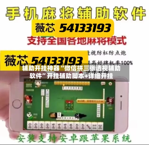 辅助开挂神器“微信拼三张透视辅助软件”开挂辅助脚本+详细开挂-第2张图片