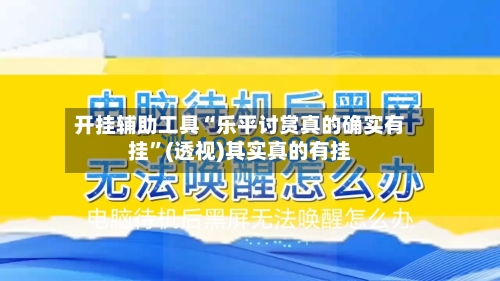 开挂辅助工具“乐平讨赏真的确实有挂”(透视)其实真的有挂-第2张图片