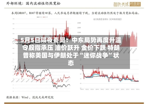 5月5日隔夜要闻：中东局势再度升温令股指承压 油价跃升 金价下跌 特朗普称美国与伊朗处于“迷你战争”状态-第2张图片