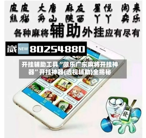 开挂辅助工具“微乐广东麻将开挂神器”开挂神器{透视辅助}全揭秘