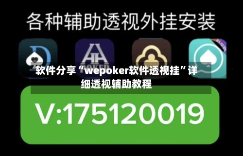 软件分享“wepoker软件透视挂”详细透视辅助教程-第3张图片
