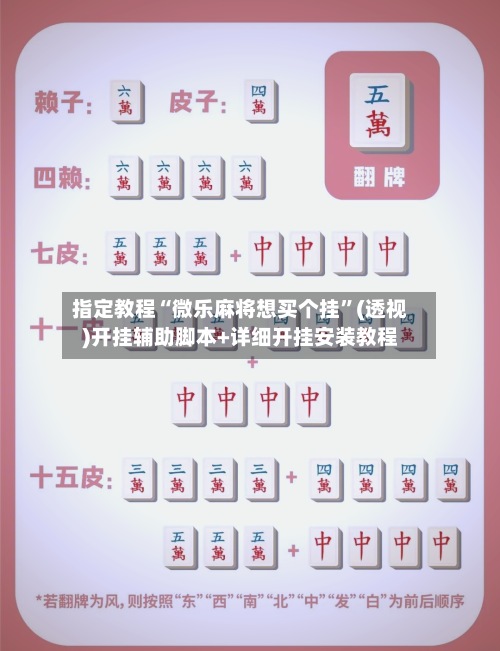指定教程“微乐麻将想买个挂	”(透视)开挂辅助脚本+详细开挂安装教程-第2张图片
