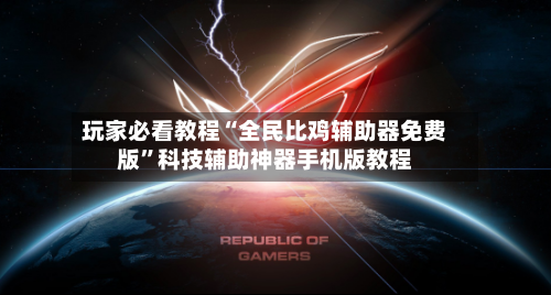 玩家必看教程“全民比鸡辅助器免费版	”科技辅助神器手机版教程-第2张图片
