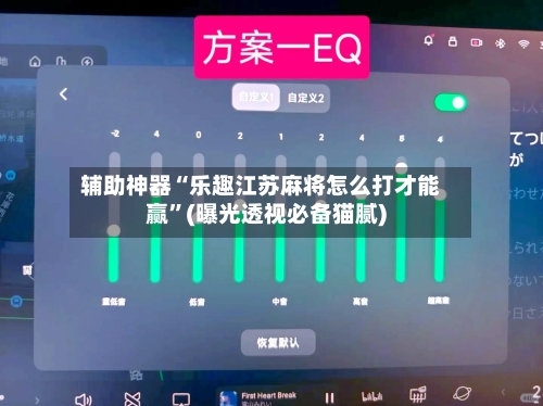 辅助神器“乐趣江苏麻将怎么打才能赢”(曝光透视必备猫腻)-第3张图片