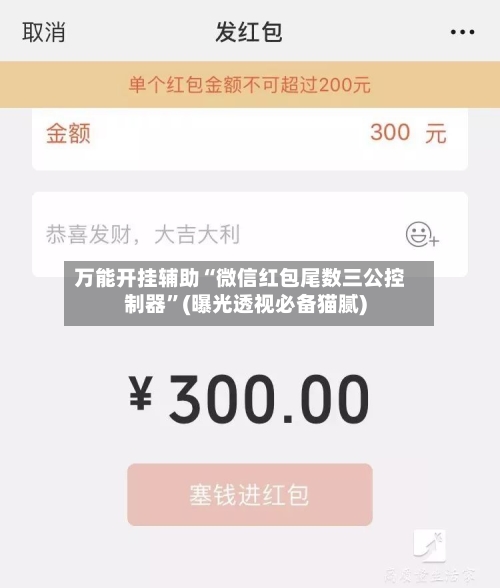 万能开挂辅助“微信红包尾数三公控制器	”(曝光透视必备猫腻)-第3张图片