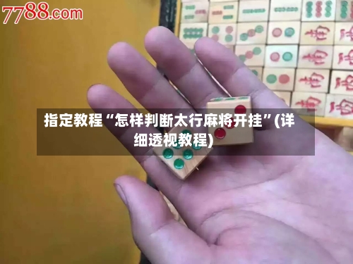 指定教程“怎样判断太行麻将开挂”(详细透视教程)-第2张图片